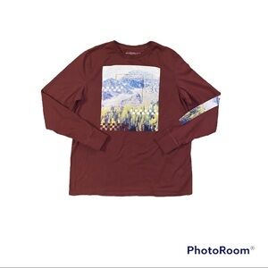 Aeropostale Graphic Long Sleeve Tee Mens Large